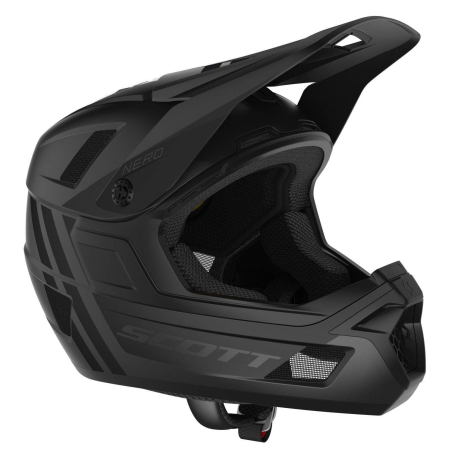 ✓ CASCO DESCENSO NERO PLUS SCOTT