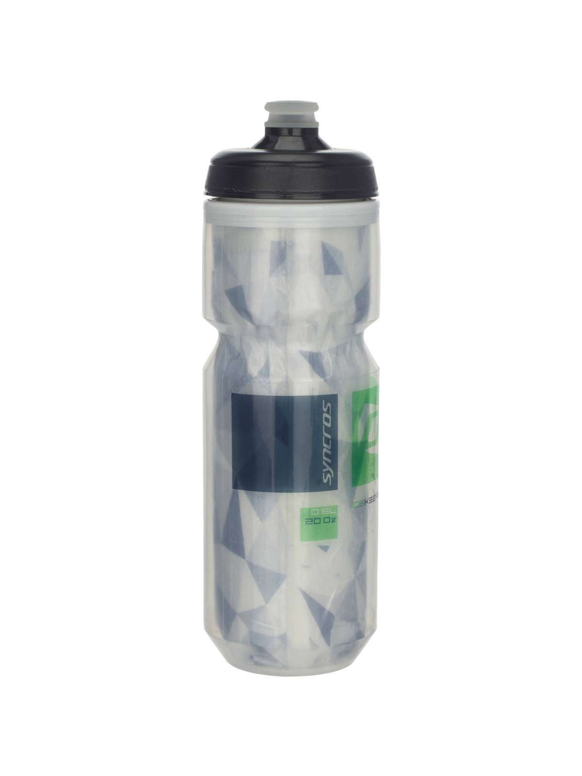 BIDON  SYNCROS ICEKEEPER GRIS ROMBOS 600ML