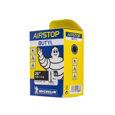 CAMARA MICHELIN 26x1.40-2.40 PRESTA VALVULA 40 mm
