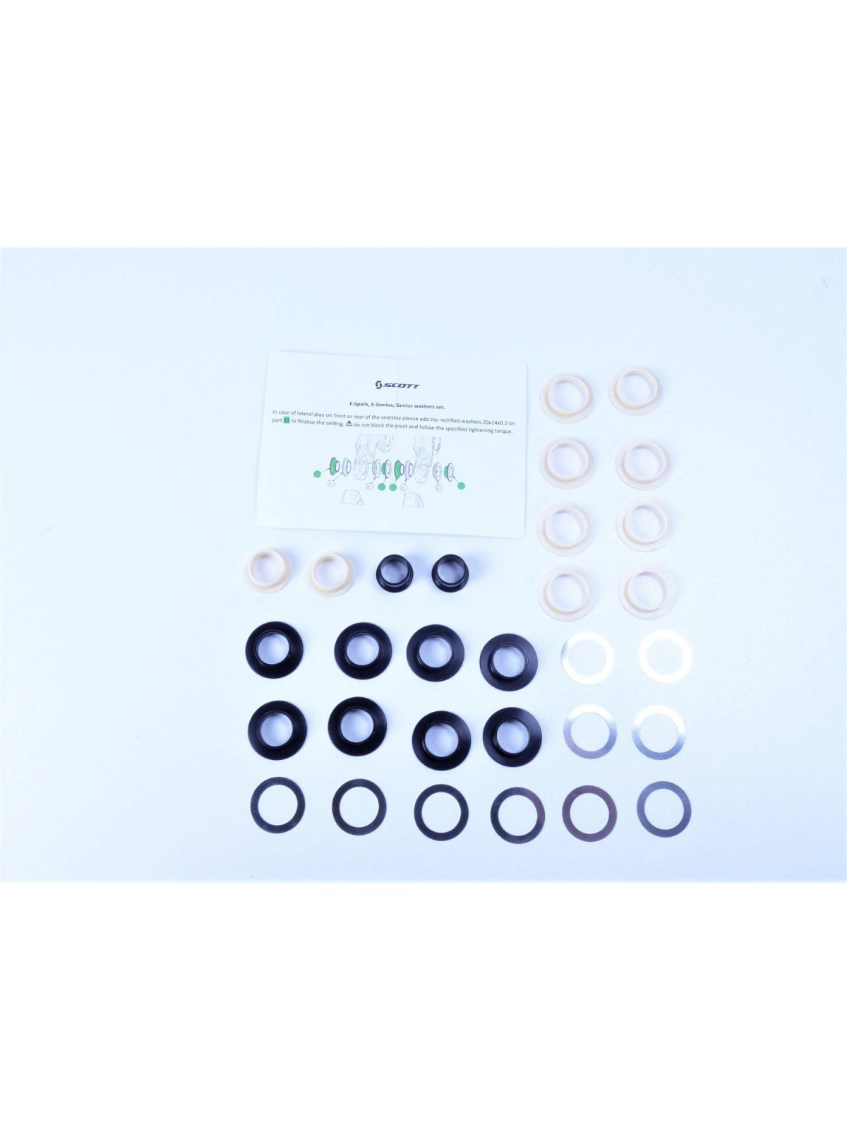 KIT CASQUILLOS DE FRICCION SPARK - GENIUS 18