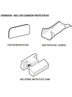 KIT PROTECCION LEVO GENERACION 2 PARA TIRANTE INFERIOR GOMA