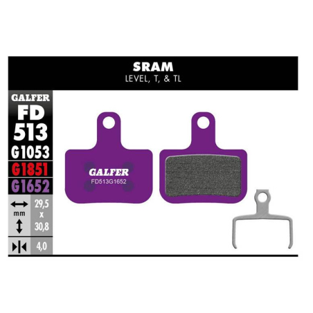 GALFER FD513 E-BIKE SRAM LEVEL T Y LEVEL TL