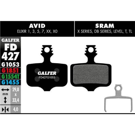 GALFER FD427 STANDAR AVID ELIXIR - SRAM