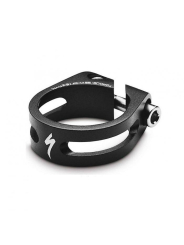 ABRAZADERA SILLIN  ROAD ALLOY SEATPOST CLAMP  32.6MM NEGRO