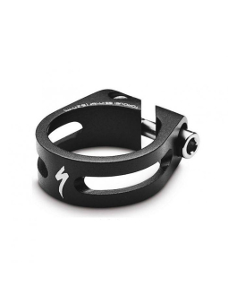 ABRAZADERA SILLIN  ROAD ALLOY SEATPOST CLAMP  32.6MM NEGRO