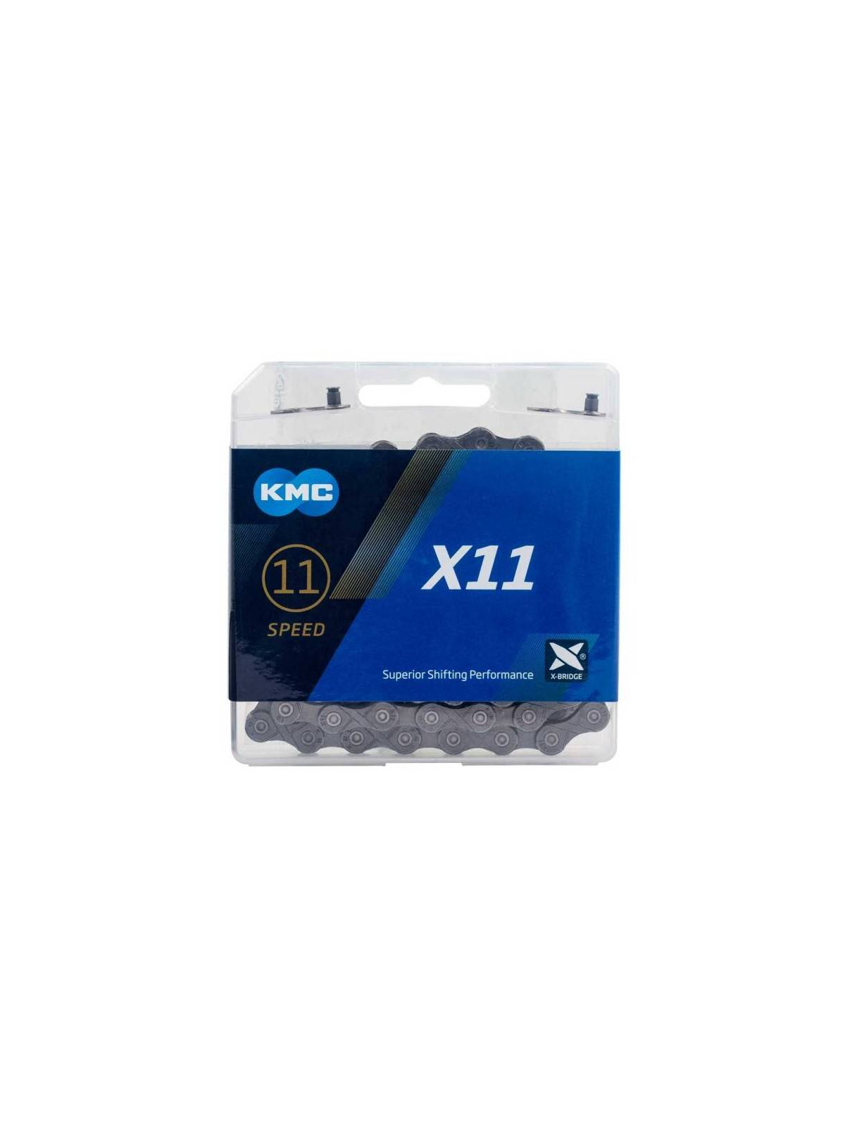 CADENA KMC X11R 11V GRIS 114 ESLABONES