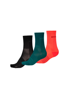 CALCETINES ENDURA MUJER COOLMAX® RACE PACK 3