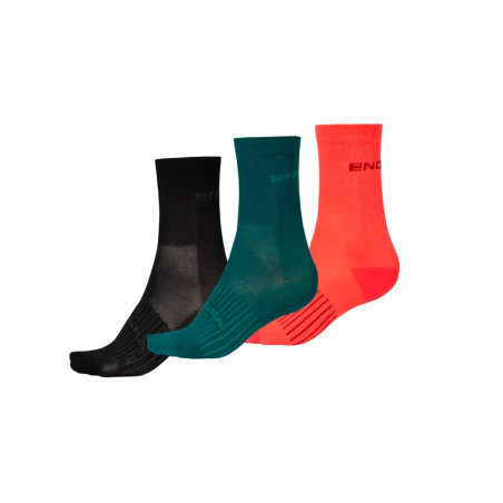 CALCETINES ENDURA MUJER COOLMAX® RACE PACK 3