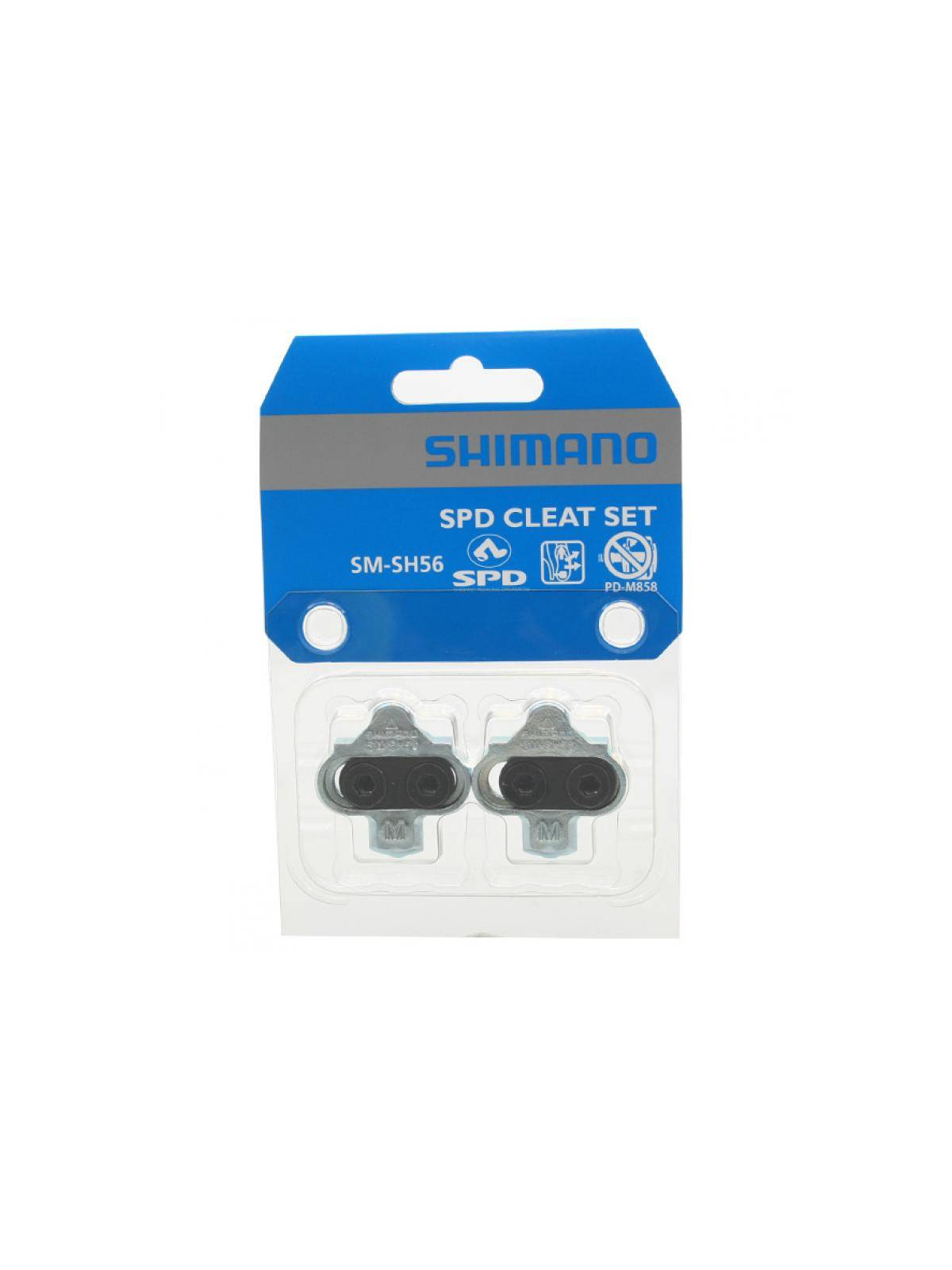 PAR CALAS SHIMANO SM-SH56 PLATEADA