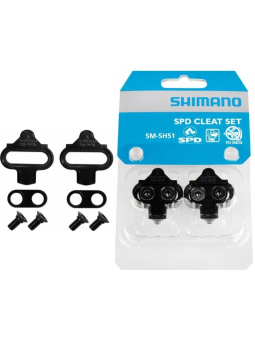 PAR CALAS SHIMANO SM-SH51 NEGRAS