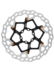 DISCO FRENO GALFER FLOTANTE 6 TORNILLOS NARANJA DB003FLWO 180mm