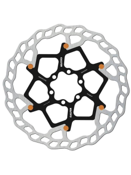 DISCO FRENO GALFER FLOTANTE 6 TORNILLOS NARANJA DB003FLWO 180mm