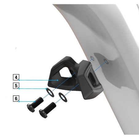 TACO TOPE CUADRO TURBO LEVO GENERACION 2 - MSC LEVO FRK BUMPER