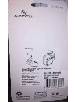 COMPUTER MOUNT ADAPTER IC BLACK PARA GOPRO