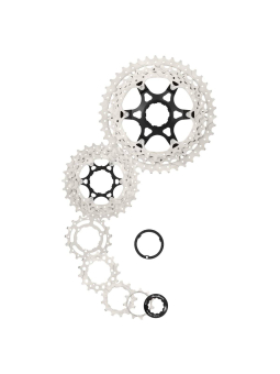 CASSETTE SUNRACE PLATA 10 V.  11-42