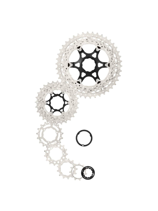 CASSETTE SUNRACE PLATA 10 V.  11-42