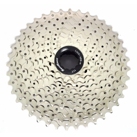 CASSETTE SUNRACE PLATA 10 V.  11-42