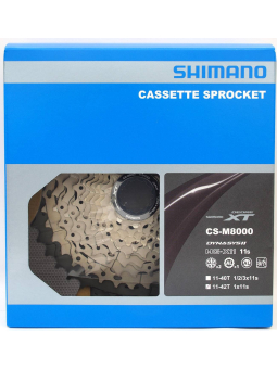 CASSETTE SHIMANO XT 11V 11-42 M8000