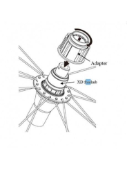 CASSETTE SUNRACE CSMX9X XD-DRIVER MTB NEGRO 12V 10-50