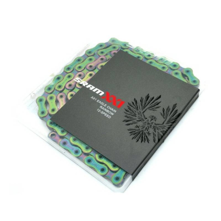 CADENA SRAM XX1 EAGLE 12V RAINBOW MULTICOLOR