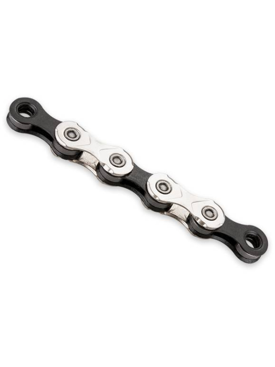 CADENA KMC X11 118 ESLABONES 11C PLATA-NEGRO