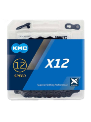 Caja cadena de bici de 12 velocidades negra