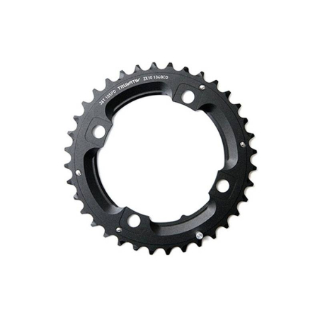 PLATO SRAM TRUVATIV MTB 104 BCD 2x10V 4 BRAZOS 36D NEGRO CON PIN DE CADENA