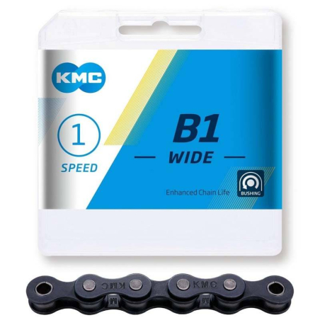 CADENA KMC B-1 112 ESLABONES 1V NEGRA