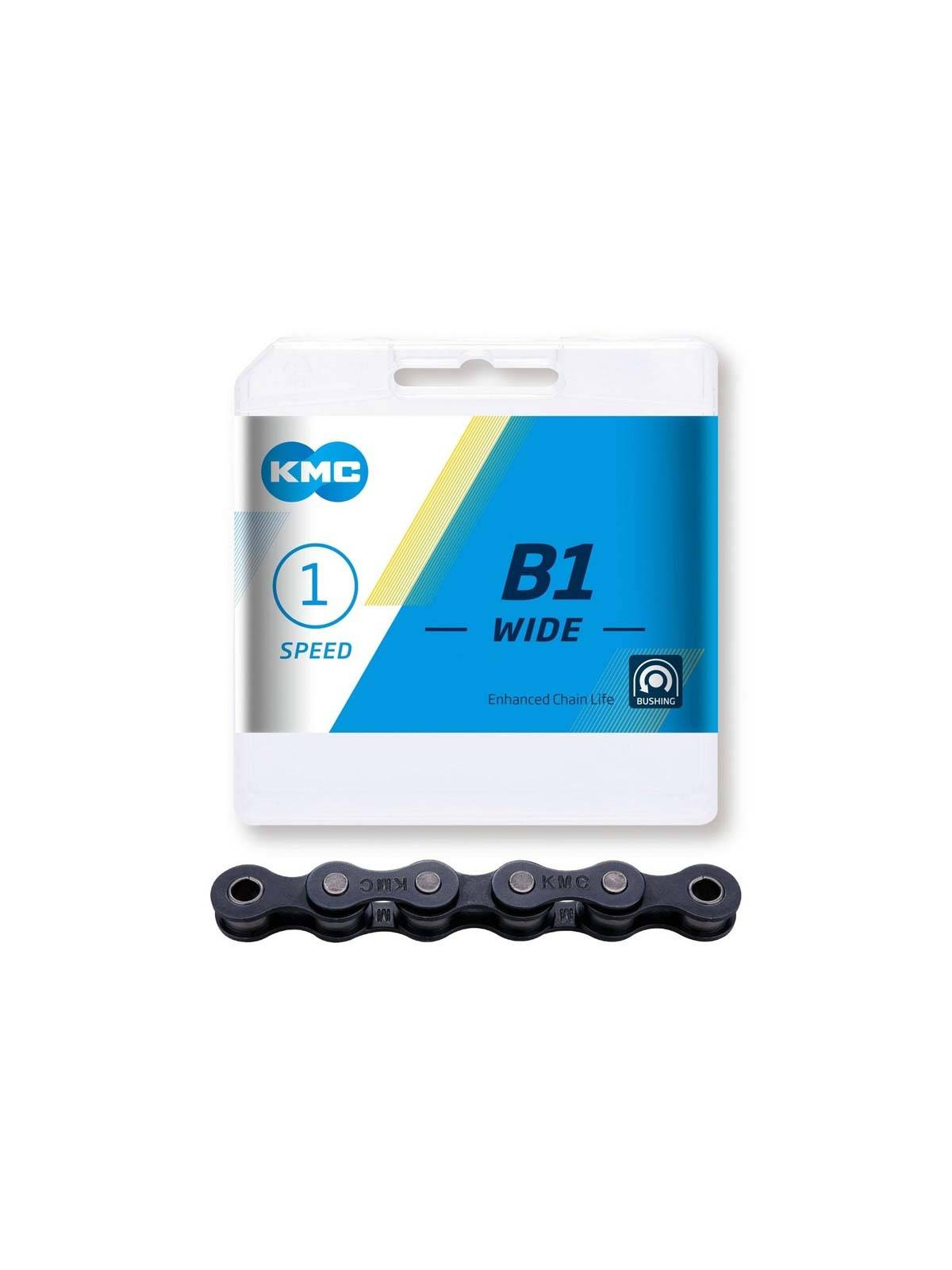 CADENA KMC B-1 112 ESLABONES 1V NEGRA