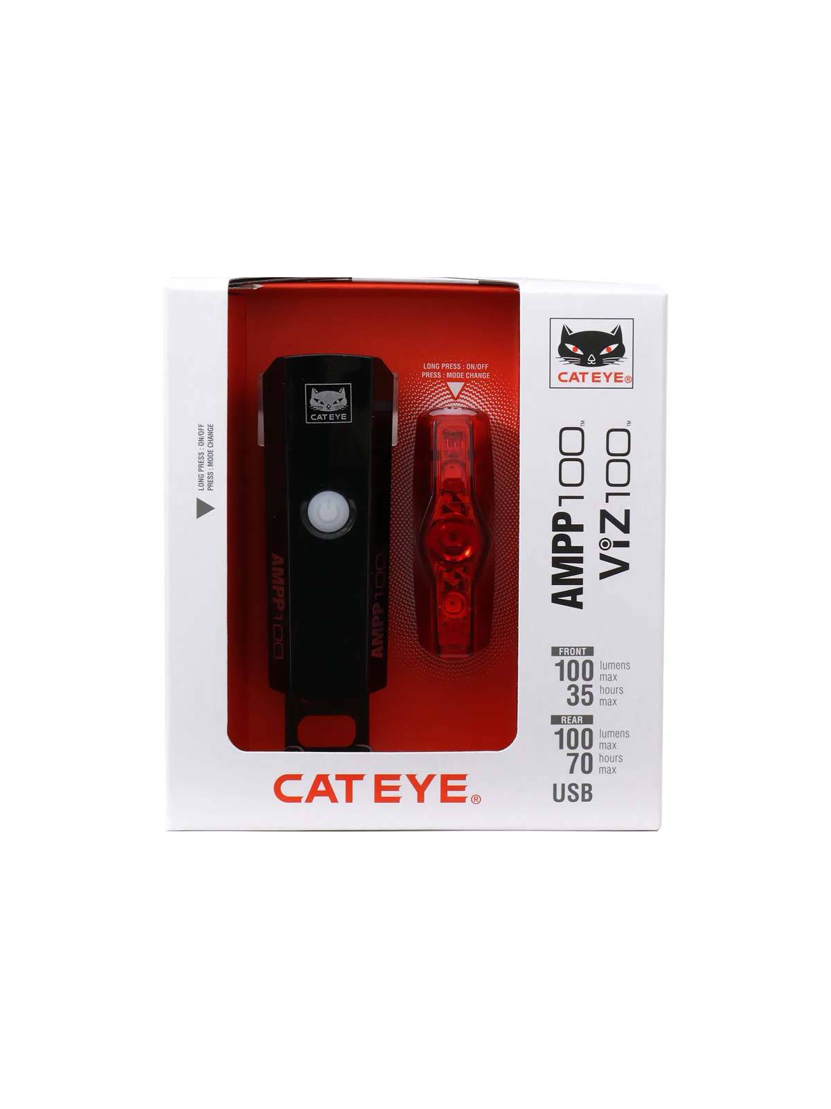 KIT LUCES CATEYE AMPP100 VIZ100