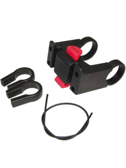 ADAPTADOR DE MANILLAR KLICKFIX -2 MEDIDAS INCLUIDAS PARA 22-26 mm Y 31.8 mm