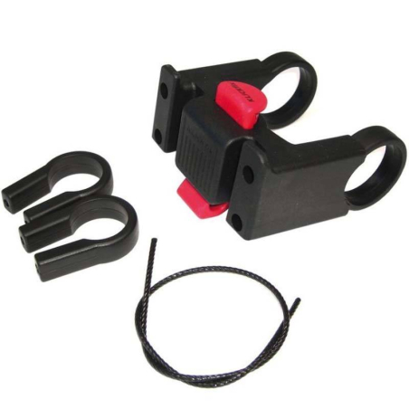 ADAPTADOR DE MANILLAR KLICKFIX -2 MEDIDAS INCLUIDAS PARA 22-26 mm Y 31.8 mm