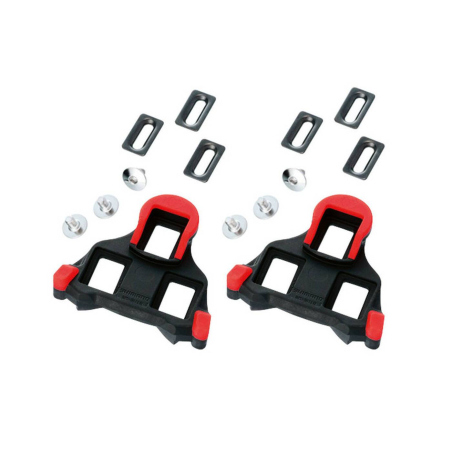 CALAS SHIMANO SM-SH10 ROJO 0 GRADOS SPD-SL