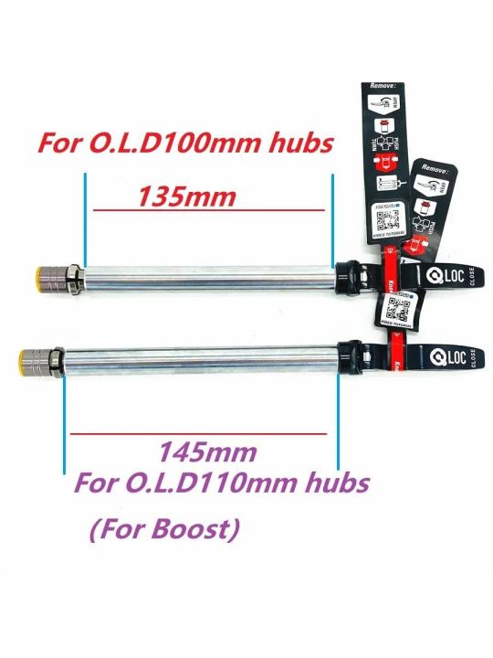 EJE PASANTE SUNTOUR BOOST 110X15 Q-LOC 15QLC32