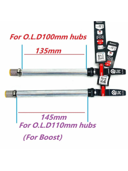 EJE PASANTE SUNTOUR 100X15 Q-LOC 15QLC32 NO BOOST
