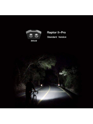 Raptor II SR-BLC10-A | Ciclocomputador Inalámbrico con Luz LED Integrada - Precisión y Eficiencia en Ciclismo