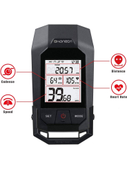 Raptor II SR-BLC10-A | Ciclocomputador Inalámbrico con Luz LED Integrada - Precisión y Eficiencia en Ciclismo