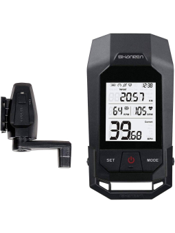 Raptor II SR-BLC10-A | Ciclocomputador Inalámbrico con Luz LED Integrada - Precisión y Eficiencia en Ciclismo