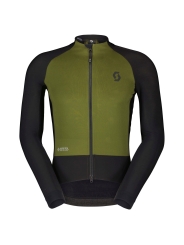 CHAQUETA SCOTT  MS RC PRO WARM HYBRID GTX WS VERDE-NEGRO