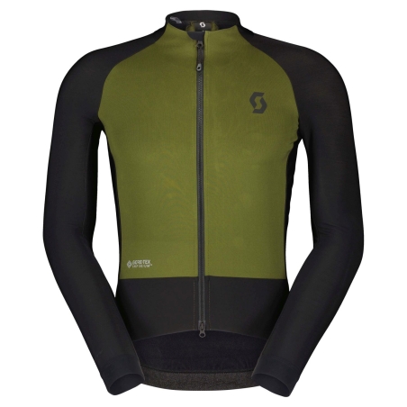 CHAQUETA SCOTT  MS RC PRO WARM HYBRID GTX WS VERDE-NEGRO