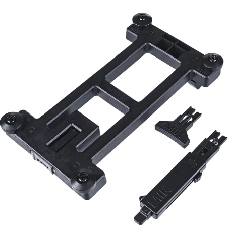 PLACA ADAPTADORA MIK 2.0 BASIL 12x3x21 cm CON LLAVE