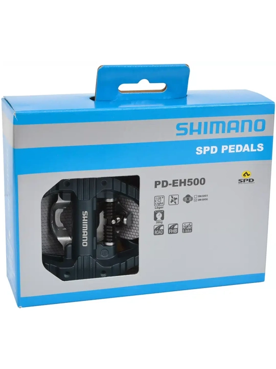 PEDALES SHIMANO MIXTOS EH500 TRAIL -ENDURO