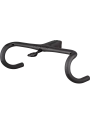 Manillar y potencia integrados de carbono Roval Alpinist Cockpit en acabado negro mate.