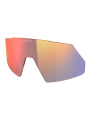 Lente de máscara roja espejada de recambio para gafas de ciclismo Scott Pro Shield.