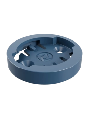 Pieza de recambio azul Syncros para soporte de manillar compatible con GPS Wahoo.