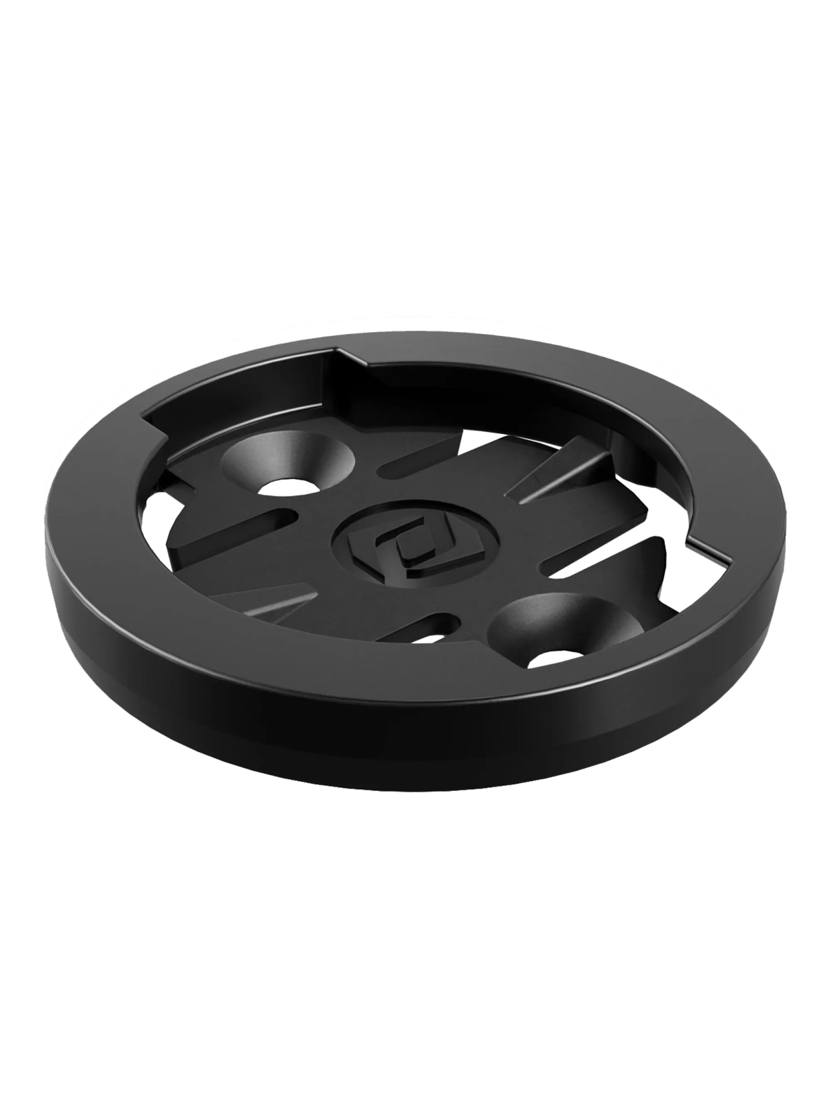 Inserto de plástico negro Syncros para soporte de GPS Garmin en bicicletas Scott.