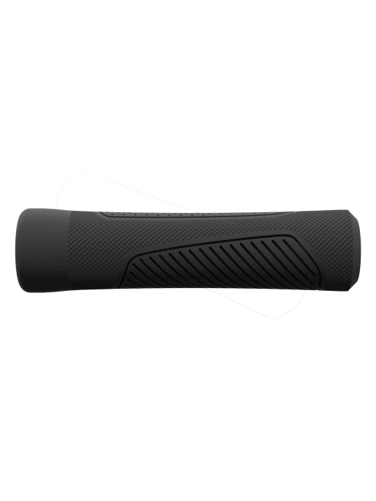 Puños Syncros Kids D19 de color negro con sistema de bloqueo Lock-On para bicicleta infantil.