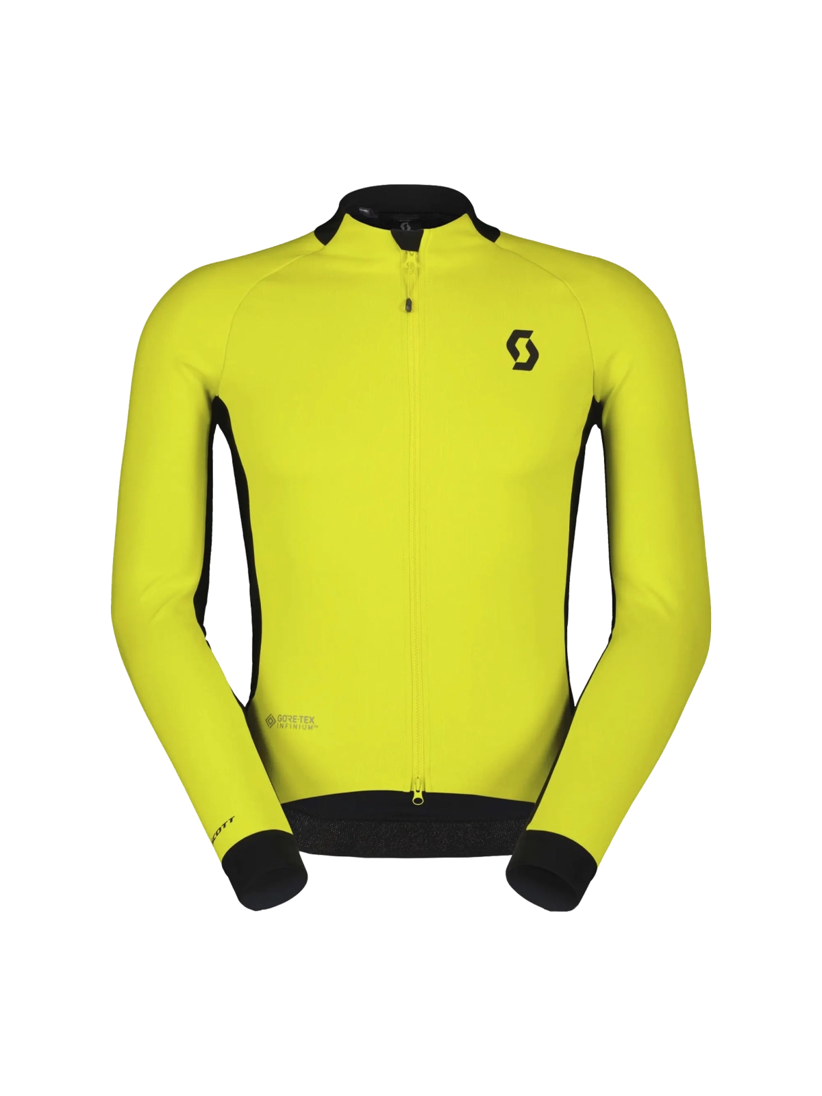 Chaqueta de invierno Scott RC Pro Warm en color amarillo-negro con membrana Gore-Tex.