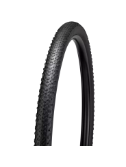 Neumático Specialized Tracer TLR negro con taqueado mixto para bicicleta de Gravel.