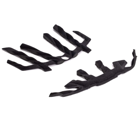 Pack de almohadillas de recambio negras para casco Scott Tago Plus.